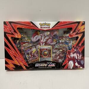 Pokemon Single Strike Urshifu VMAX Premium Box Pokemon Cards 2021 Red